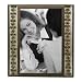 Beaded Bronze Under Glass Frame - 4x6"