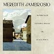 Meredith d'Ambrosio: Watercolor Eggshell Mosaic Oil Black Pencil