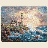 LIGHT HOUSE glass CUTTING BOARD Kitchen HOME Decor NEW