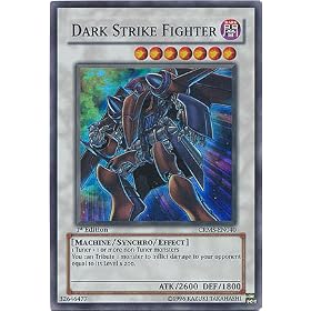 YuGiOh 5D's Crimson Crisis Single Card Dark Strike Fighter CRMS-EN040 Super Rare