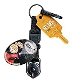 EK Ekcessories 10712C-B20-AM Jeep Deluxe Black Key Retainer with LED Light
