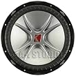 Kicker CompVR 07CVR104 10-Inch 4-Ohm DVC Subwoofer