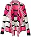 Derek Heart Big Girls' Striped Open Cardigan Sweater