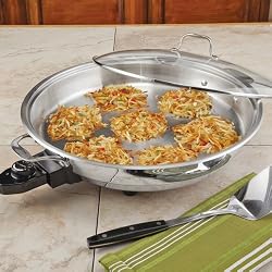 CucinaProStainlessSteelElectricSkillet