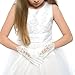 OLIVIA KOO Embroidered Lace First Communion Girls Glove