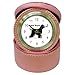 Afghan Hound Black Jewelry Case Travel Clock