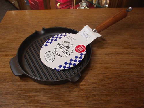 Grillpfanne Gußeisen 25cm