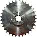 D120108 Drive Driven Axle Sprocket for Case-IH Tractor 1845 1845S 1845B 1845C