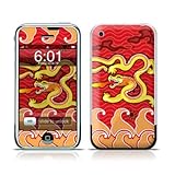 Double Dragon Design Protective Skin Decal Sticker for Apple iPhone (2G)1st Generation