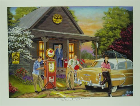 Sun Records "Rising Sun" Print