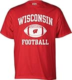 Wisconsin Badgers Perennial Football T-Shirt