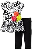 Youngland Baby-girls Infant Zebra Dress Legging