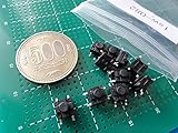 基板用タクトスイッチ＜実装　生活防水タクトスイッチ　6mm×6mm　高さ5mm＞10個＜1sw-082＞