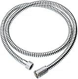 514bCAqXRML. SL160  Grohe 28 143 000 59 Inch Duralife Metal Hand Shower Hose, StarLight Chrome