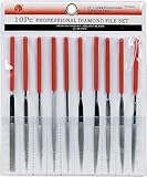SE 10 pc. Professional Diamond File Set (180 Grit)