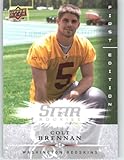 Colt Brennan RC (RC - Rookie Card) Washington Redskins / 2008 Upper Deck First Edition Football Card # 206 / NFL Football Trading Card in Screwdown!