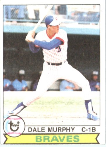 1979 Topps # 39 Dale Murphy Atlanta Braves Baseball Card