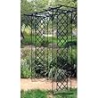 Panacea 89089 Black Garden Arbor 84"x75"x26"
