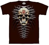 Skulbone Tribal Skull Skull T-Shirt