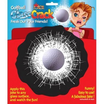 Golf Ball Glass Crack