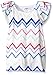 Gymboree Girls' Chevron Print Flutter Sleeve Tee