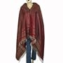 Evening Shawl Paisley Pattern Silk Winter Accessory 44 x 72 inches (bssl109)