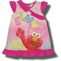 Elmo "Colorful Balloons" Nightgown for Toddler Girls