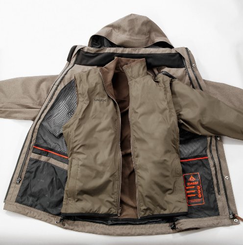 Vaude Lhasa Mens Jacket - XL, Coffee