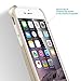 ULAK iPhone 6s Case, iPhone 6 Case, Colorful Series Slim Hybrid Dual Layer Scratch Resistant Hard Back Cover Shock Absorbent TPU Bumper Case for Apple iPhone 6/6s 4.7 inch (Gold/White)