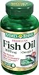 Nature's Bounty Fish Oil, Odorless, Omega-3, 1000 mg, Softgels, 100 ct.