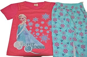 Frozen Elsa Pajamas 2 Piece Set, Size 5t