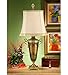 Wildwood Lamps 9180 Handled 1 Light Table Lamps in Hand Decorated Crystal