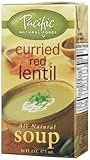 Review Pacific Foods  / Pacific Natural Foods Organic Soup, Curried Red Lentil, 16-Ounce Cartons (Pack of 12)