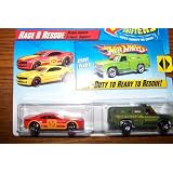 Hot Wheels Color Shifters Race and Rescue Ranger Chevy Camaro Twin Two Pack Vehicles by Color Shifters
