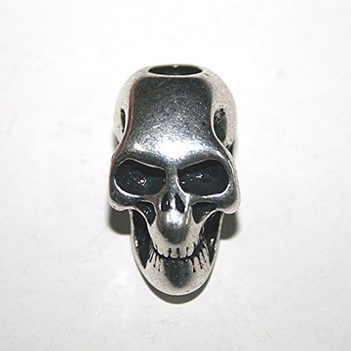 NEW 10 pcs/lot Skeleton Skull ,Knife /Flashlight /Paracord Accessories Pendant DIY ,No14