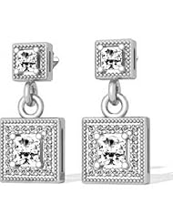 1.50 ctw Goergious Antique Style Earrings 14k Gold G SI-1