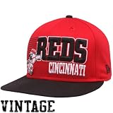 New Era Cincinnati Reds Red-Black 9FIFTY Borderline Snapback Adjustable Hat