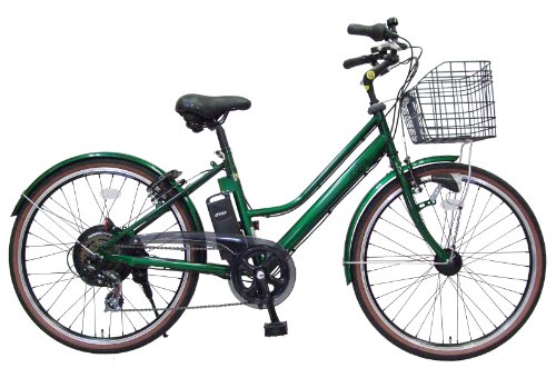 エアロ 電動自転車 アビィ+N 26インチ aby+N グリーン G1661