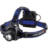 LED Lenser 880044 H14 LED Headlamp, Blue/Black