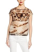 Dolce & Gabbana Blusa Seda (Marrón)