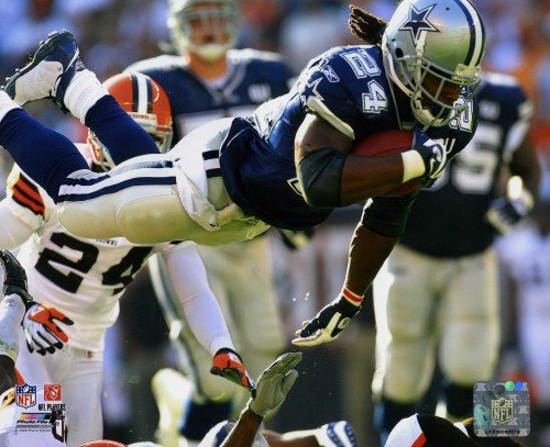 Marion Barber Dallas Cowboys 8x10 Photo (2008 Action)