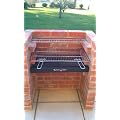 BLACK KNIGHT BARBECUE BKB401 STAINLESS STEEL GRILL BBQ KIT + WARMING RACK