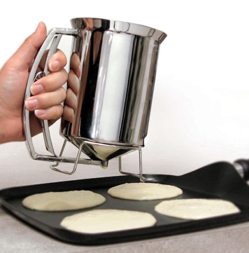 Childrens Toyshop  Kitchen & Housewares : STAINLESS STEEL PANCAKE BATTER DISPENSER
