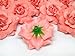 (100) Silk Orose Roses Flower Head - 1.75