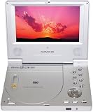  : Daewoo DVD Player Portable 7in Stereo 5Hrs Charge 2.5Hrs Play Remote and Lighter-adaptor Ref DPC7400/600
