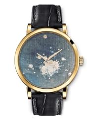 SPRAWL Aanalog Fashion Series Gold Ladies Watches of Genuine Black Leather Strap,Unique Wrist Watch for Women Girls Designed with White spot on gray background