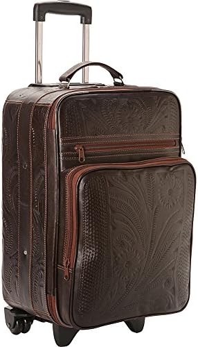 Ropin West 20" Upright Roller Bag (Brown)