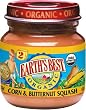 Earth's Best Organic 2nd Corn & Butternut Squash, 4-Ounce Jars (Pack of 12)