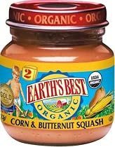 Earth's Best Organic 2nd Corn & Butternut Squash, 4-Ounce Jars (Pack of 12)
From Earth's Best
