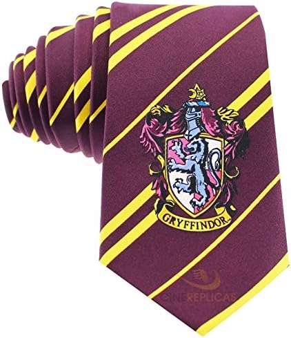 Harry Potter Cosplay Costume Micro Fiber Tie Necktie Gryffindor Slytherin (red)
